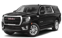 the black 2019 gmc yukon denali